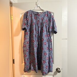 Carleen Floral Tunic Dress size‎ small sold at Anthropologie